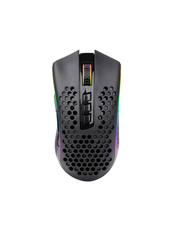 REDRAGON M808 Storm Lightweight RGB Wireless Gaming Mouse - Gaming muis - Optisch - 7 knoppen - Zwart met RGB-licht