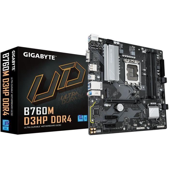 Egenta Carte mère - GIGABYTE - B760M D3HP DDR4