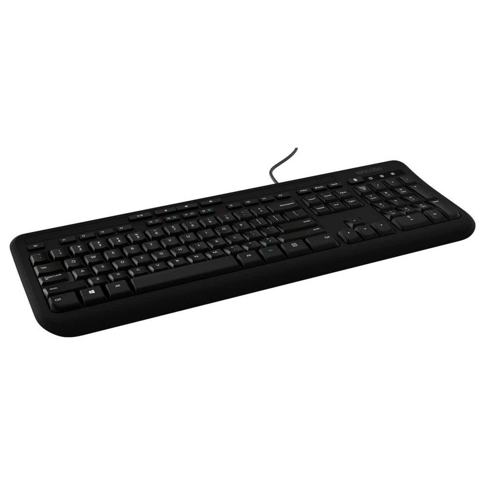 Incase Wired Tastatur 600 Layout Quertz Toetsenbord Kabelgebonden QWERTZ, Duits Zwart