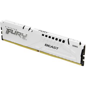 Kingston Technology FURY Beast 32GB 6000MT/s DDR5 CL30 DIMM White EXPO