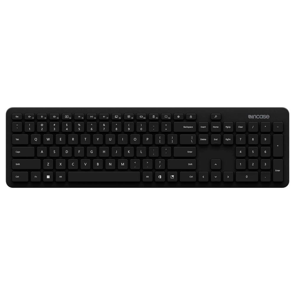 Incase neu Toetsenbord Draadloos QWERTZ, Duits Zwart