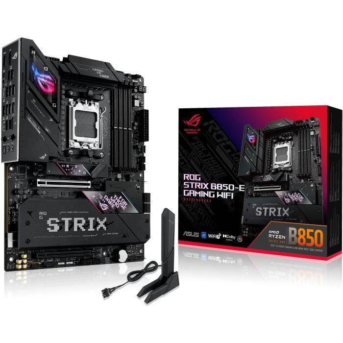 TECHSALES Carte mère - ASUS - ROG STRIX B850-E GAMING WIFI - AMD B850 - Emplacement AM5 ATX