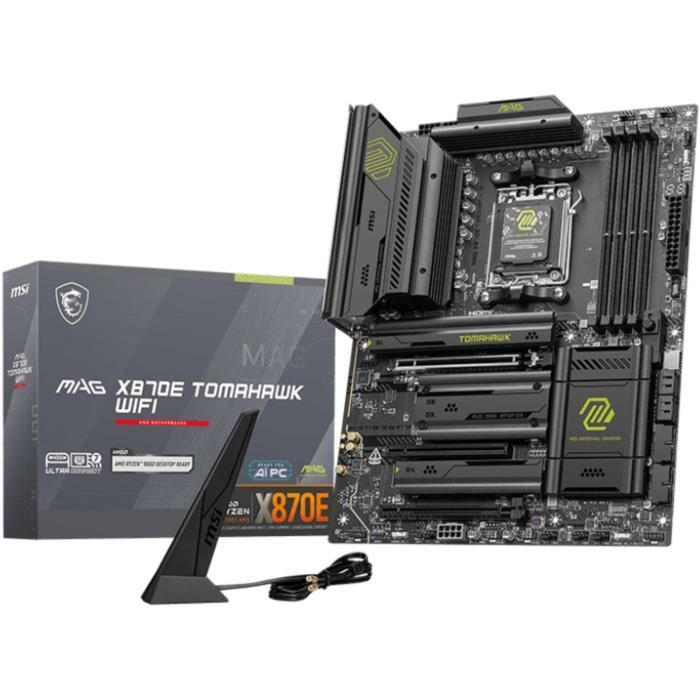 TECHSALES Carte mère - MSI - MAG X870E TOMAHAWK WIFI Emplacement AM5 ATX