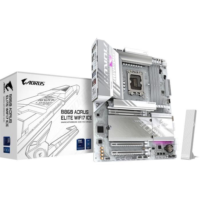 TECHSALES Carte mère - GIGABYTE - B860 AORUS ELITE WIFI7 ICE