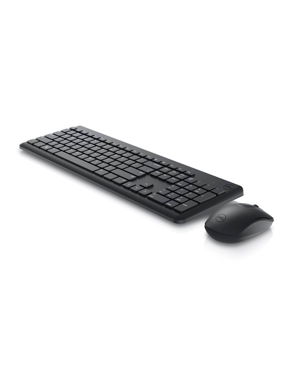 Dell Wireless Keyboard and Mouse KM3322W - Keyboard and mouse set - Noords - Zwart