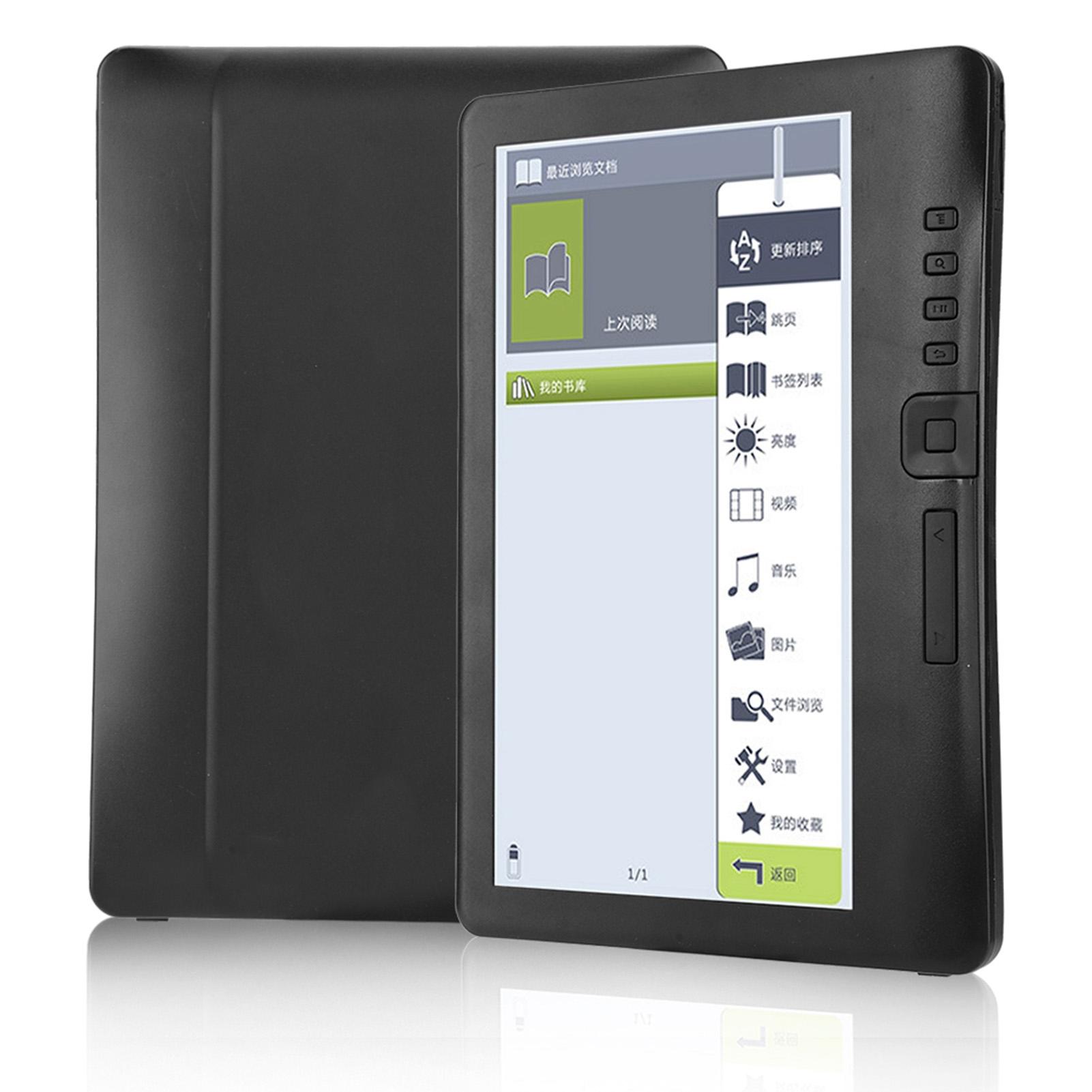 3d printing machine BK7019 Draagbare 7-inch e-booklezer met kleurrijk scherm, ondersteunt geheugenkaart 4G-geheugen zwart