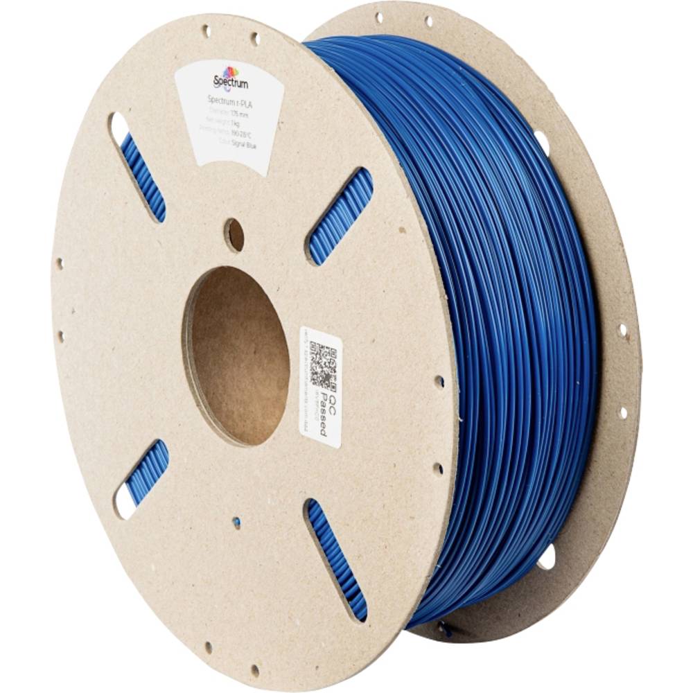 Spectrum Filaments 80558 recycled PLA Filament PLA kunststof Gerecycled PLA 1.75 mm 1000 g Signaalblauw, Blauw 1 stuk(s)