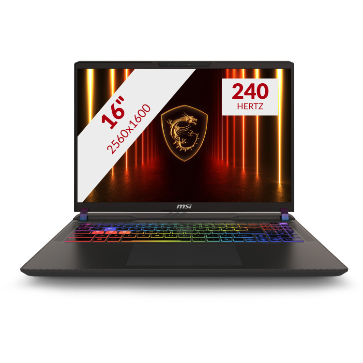 MSI Vector A16 HX A8WIG-025NL 16'' gaming laptop