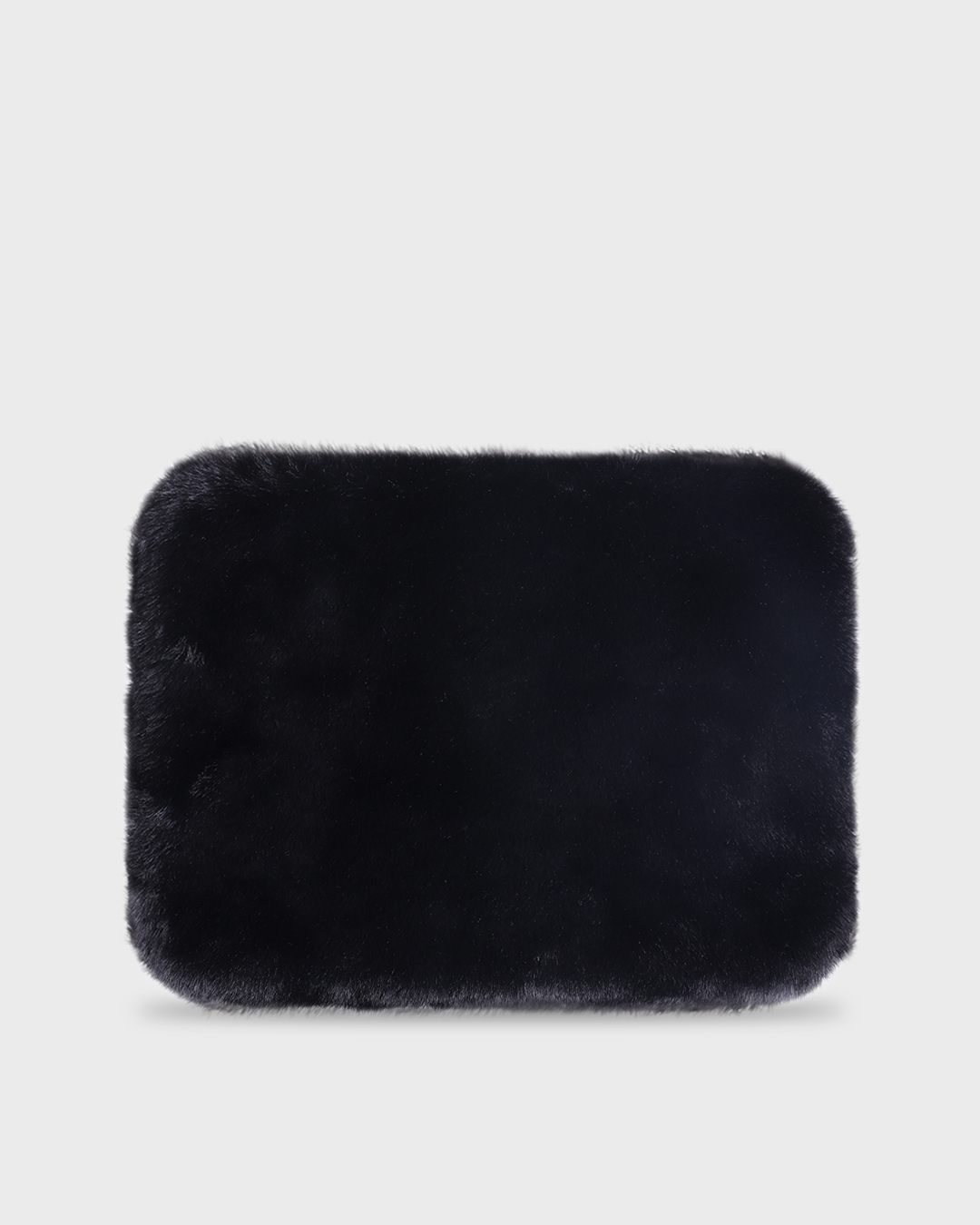 Holdit Faux Fur Black Laptop Case 14