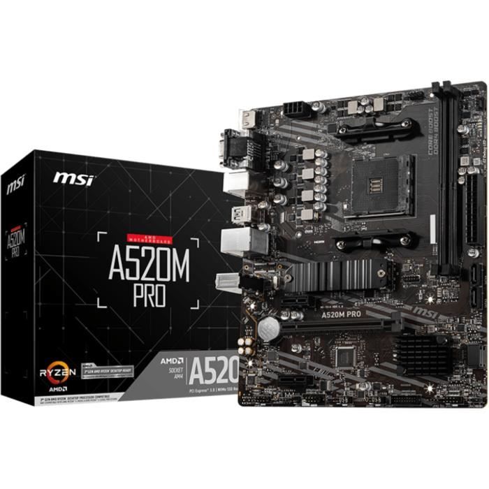 TECHSALES Carte mère - MSI - A520M PRO