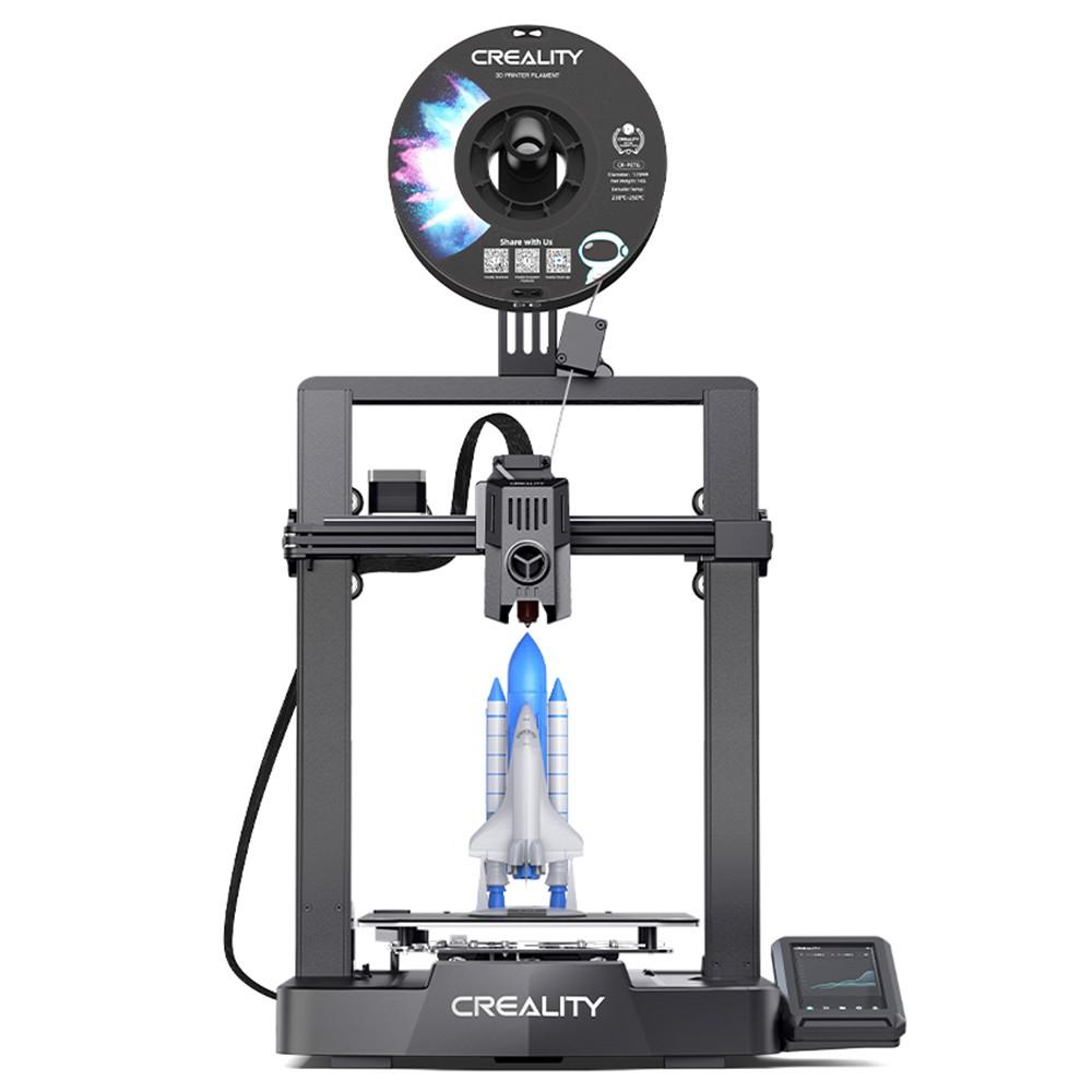 GOOD PRICE Market Creality Ender-3 V3 KE 3D-printer, automatisch nivelleren, 0. 1 mm afdruknauwkeurigheid, maximale afdruksnelheid 500 mm/s, 220*220*240 mm Ender-3 V3 KE zwart