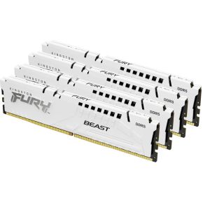 Kingston DDR5 FURY Beast White 4x32GB 5200