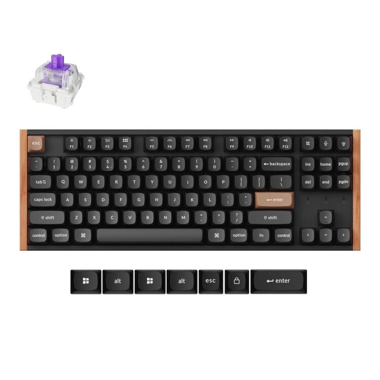 Keychron K8 HE-F1 toetsenbord