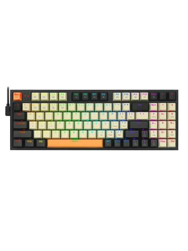 REDRAGON K636 CLO-RGB Kitava keyboard - Gaming toetsenbord - Engels (VS) - Zwart