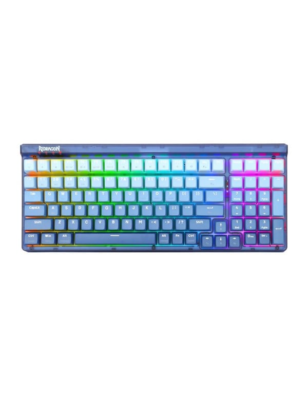 REDRAGON K656WB-RGB-PRO Garen keyboard - Gaming toetsenbord - Engels (VS) - Blauw