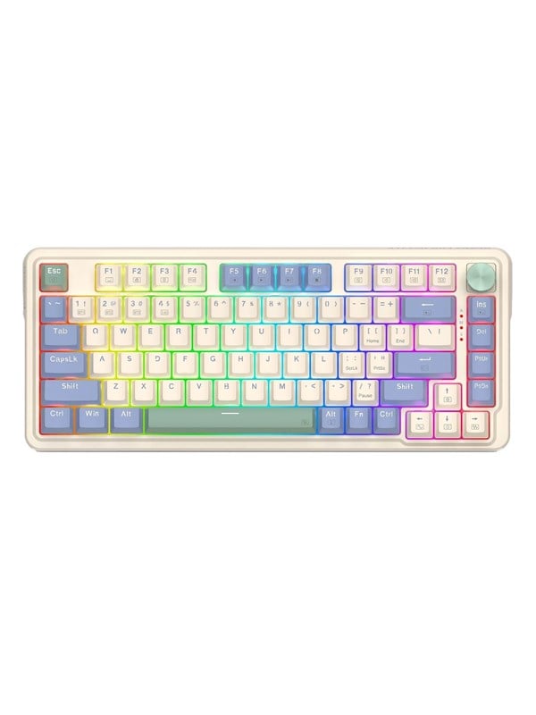 REDRAGON K673CPG-RGB-PRO Ucal Pro keyboard - Gaming toetsenbord - Engels (VS) - Wit