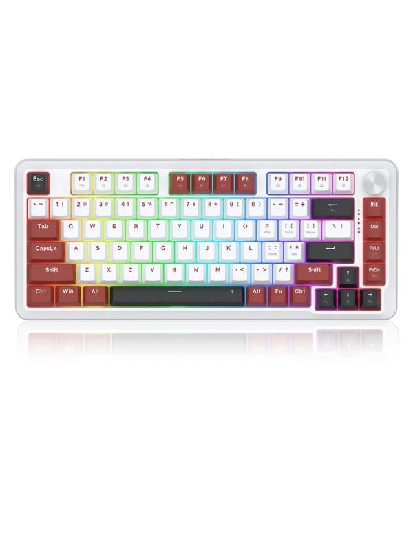 REDRAGON K721WRB-RGB Stormhunter keyboard - Gaming toetsenbord - Engels (VS) - Wit