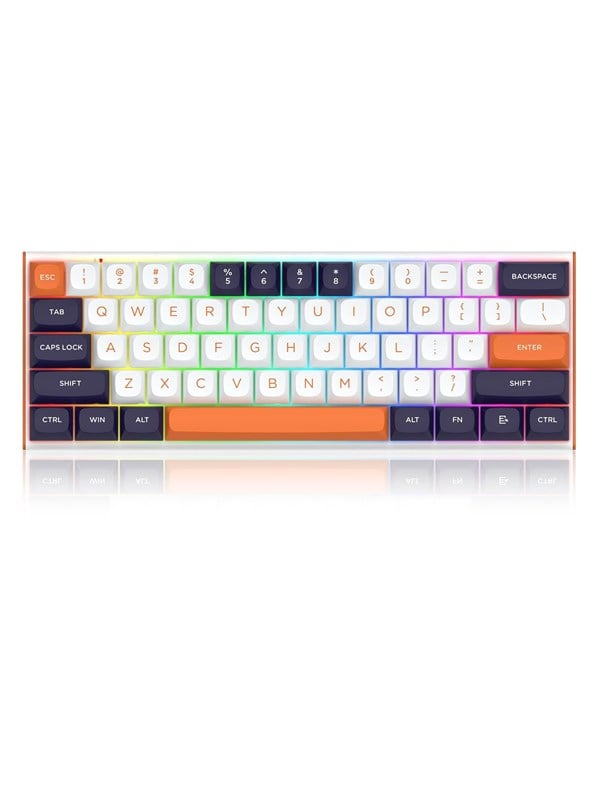 REDRAGON K683WBO-RGB-M keyboard - Gaming toetsenbord - Engels (VS) - Wit