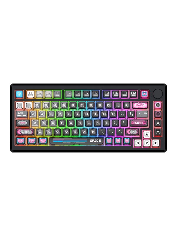 REDRAGON K732MC-RGB-PRO URANUS PRO keyboard - Gaming toetsenbord - Engels (VS) - Zwart