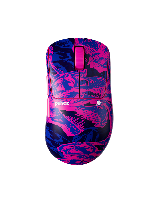 Pulsar Xlite v4 Medium Wireless - PRX Limited Edition - Gaming muis - Optisch - 5 knoppen - Paars