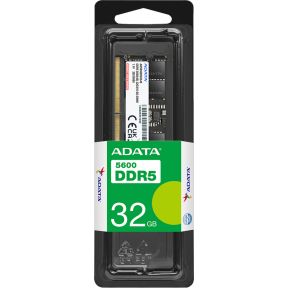 Adata AD5S560032G-S geheugenmodule 32 GB 1 x 32 GB DDR5 5600 MHz ECC