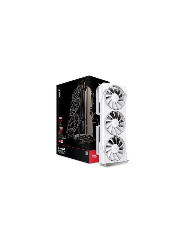 XFX Radeon RX 9070 Swift Triple Fan White - 16GB GDDR6 RAM - Grafische kaarten