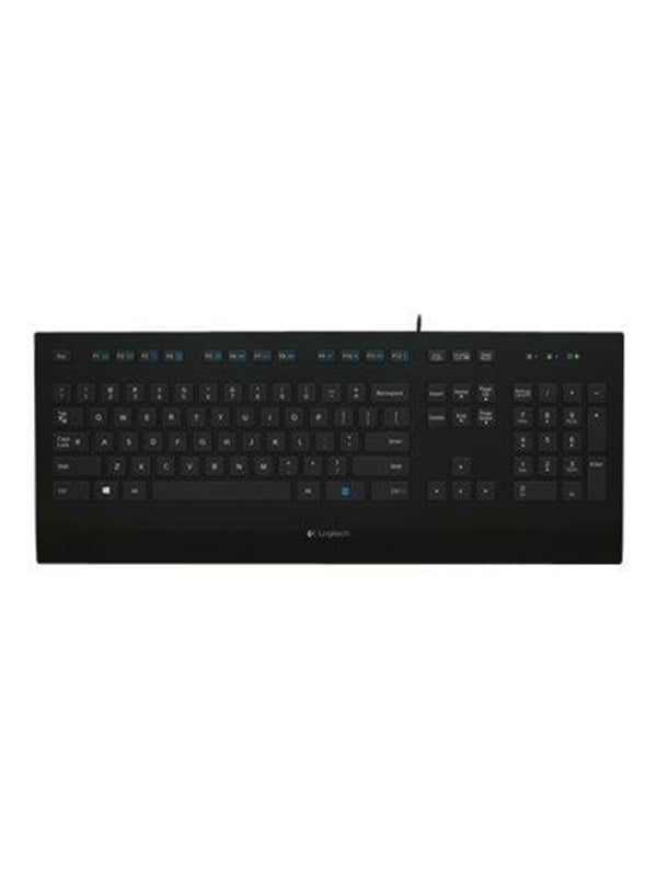 Logitech K280e - Toetsenbord - French - Toetsenbord - Frans - Zwart
