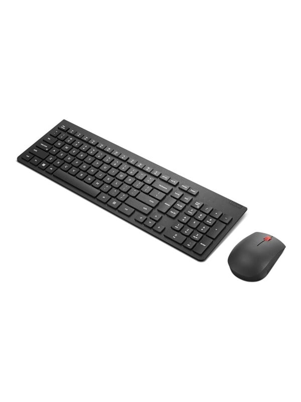 Lenovo Essential Wireless Combo Gen 2 - keyboard and mouse set - French - black Input Device - Keyboard and mouse set - Frans - Zwart