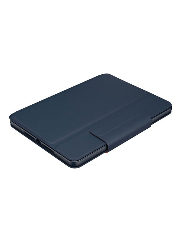 Logitech Rugged Combo 3 For Education - keyboard and folio case - Keyboard and folio case - Blauw