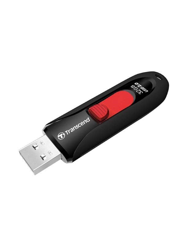 Transcend JetFlash 590 Black - 32GB - 32GB - USB-stick