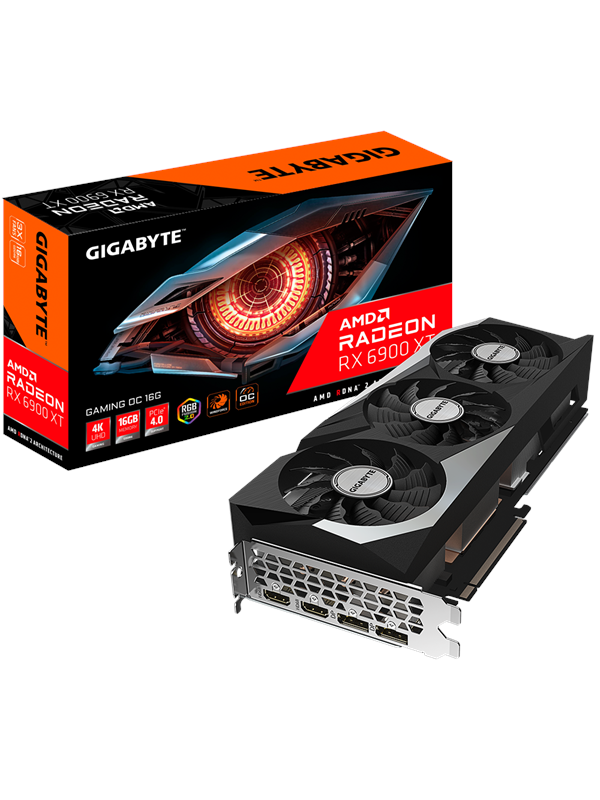 Gigabyte Radeon RX 6900 XT GAMING OC - 16GB GDDR6 RAM - Grafische kaarten