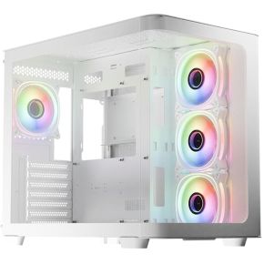 LC Power LC-Power LC-8001W-ON computerbehuizing Micro Tower Zwart