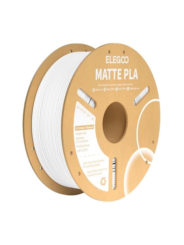 Elegoo PLA Matte Filament - White