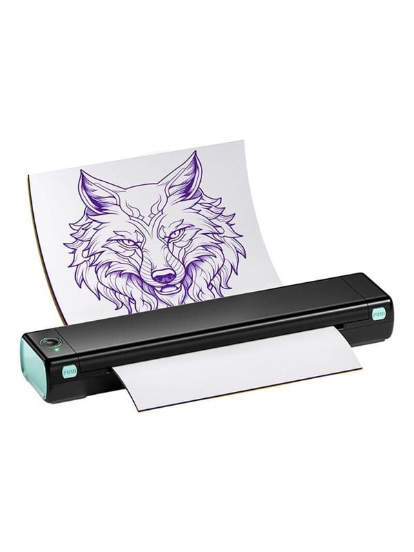 Phomemo Tattoo Portable Label Printer - Black and Green