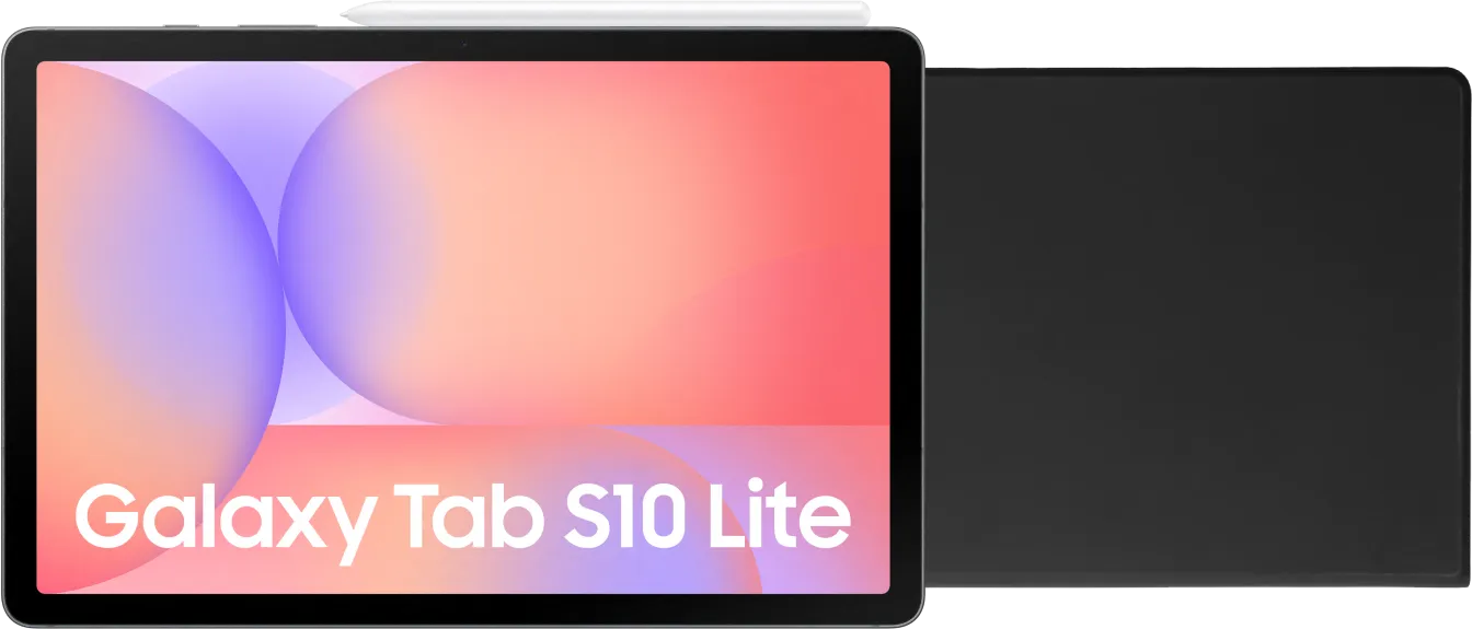 Samsung Galaxy Tab S10 Lite 10,9 inch 128GB Wifi Zilver + Book Case Zwart