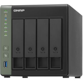 QNAP TS-431X3-4G, 4 BAY NAS (NO DISK),AL-314,4GB,10GbE SFP +(1) ,2.5GbE(1),GbE(1),TWR,2YR