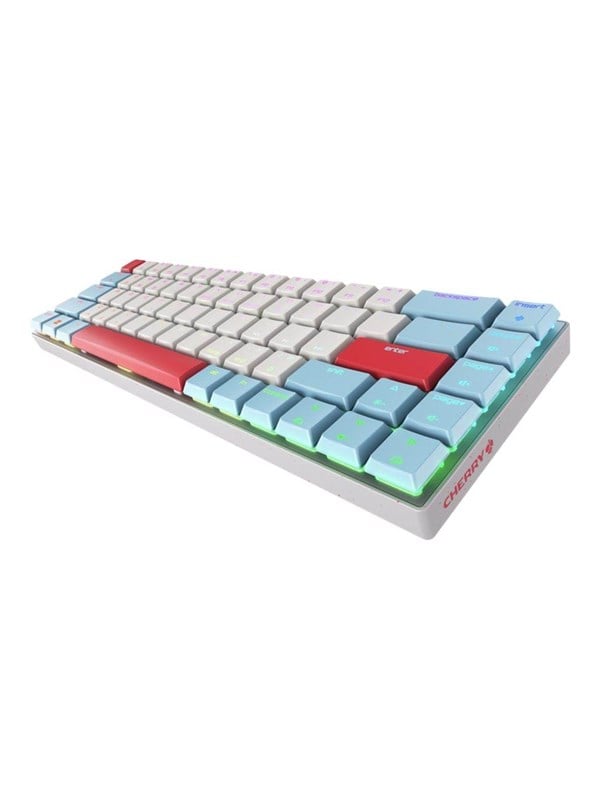 Cherry MX MX-LP 2.1 - Gaming toetsenbord - Duits - Wit