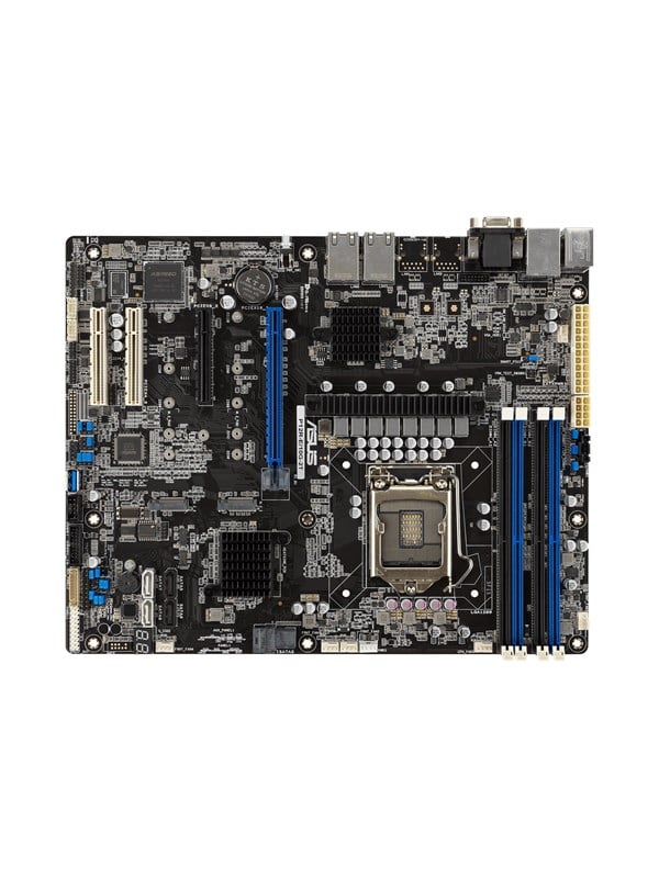 Asus P12R-E/10G-2T Moederbord - Intel C256 - Intel LGA1200 socket - DDR4 RAM - ATX