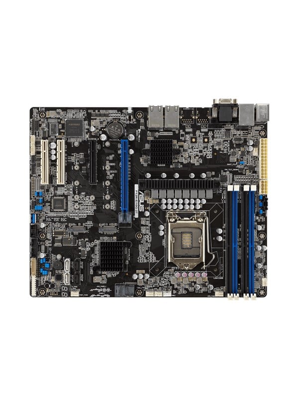Asus P12R-E/10G-2T Moederbord - Intel C256 - Intel LGA1200 socket - DDR4 RAM - ATX