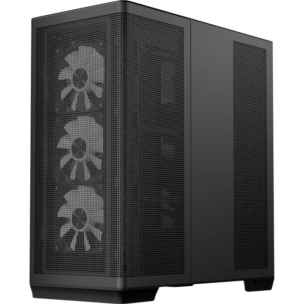 APNX C1-R-BK-V1 Midi-tower Gaming-behuizing Zwart