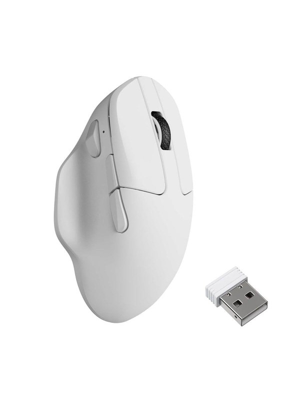 Keychron M7 8K Hz - Gaming muis - Optisch - 6 knoppen - Wit