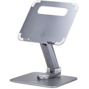 Startech .com Telescopische Laptopstandaard, 360 Roterende Voet, Draaibare Laptophouder voor Bureau,
