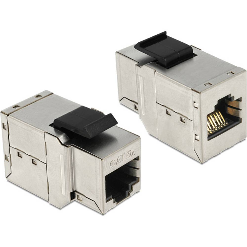 Delock 86166 RJ45-inbouwmodule Keystone CAT 6A 1 stuk(s)