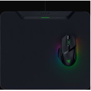 Razer HyperFlux V2 Game-muismat Zwart