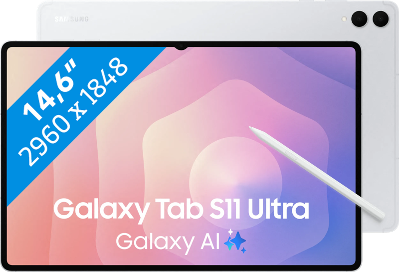 Samsung Galaxy Tab S11 Ultra 14,6 inch 512GB Wifi Zilver