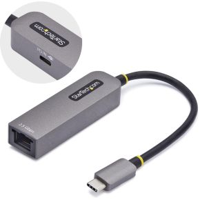 Startech .com 2.5GbE USB-C naar Ethernet Adapter, 100W PD Pass-Through, NBASE-T NIC, USB 3.0 Type-C 2