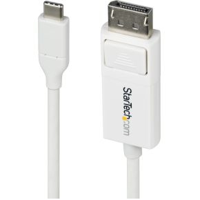Startech .com 2m USB-C naar DisplayPort 1.2 Kabel 4K 60Hz, Bidirectionele DP naar USB-C / USB-C naar