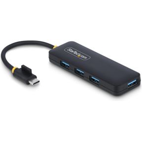Startech .com 4-Port USB-C Hub, 5Gbps, USB-C naar 4x USB-A, Bus Powered, Compacte Travel Mini USB Hub