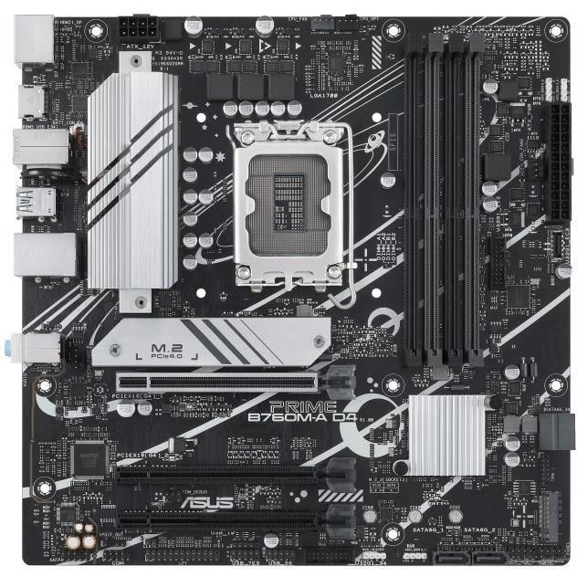 Winekh Carte mère - ASUS - PRIME B760M-A D4-CSM - Intel B760 LGA 1700 micro ATX