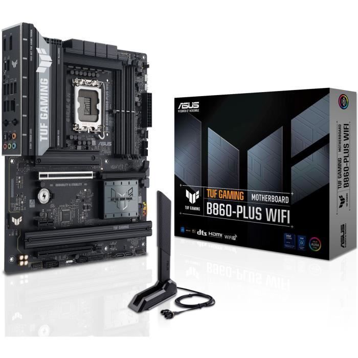 Winekh Carte mère - ASUS - TUF GAMING B860-PLUS WIFI - Intel B860 LGA 1851 (Socket V1) ATX